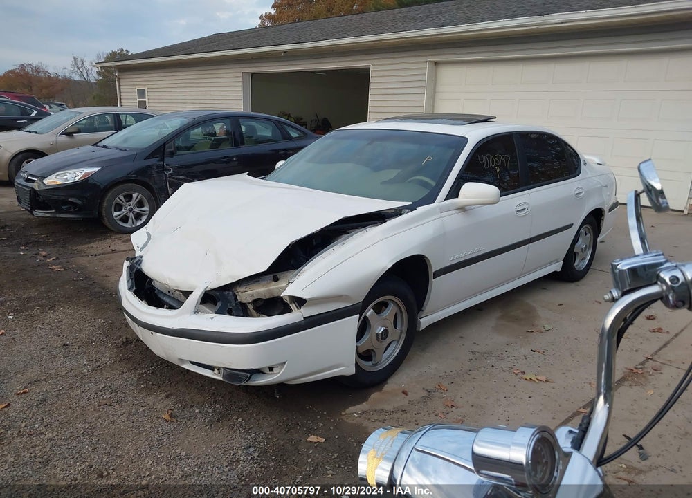 2002 CHEVROLET IMPALA LS VIN: 2G1WH55K729208467