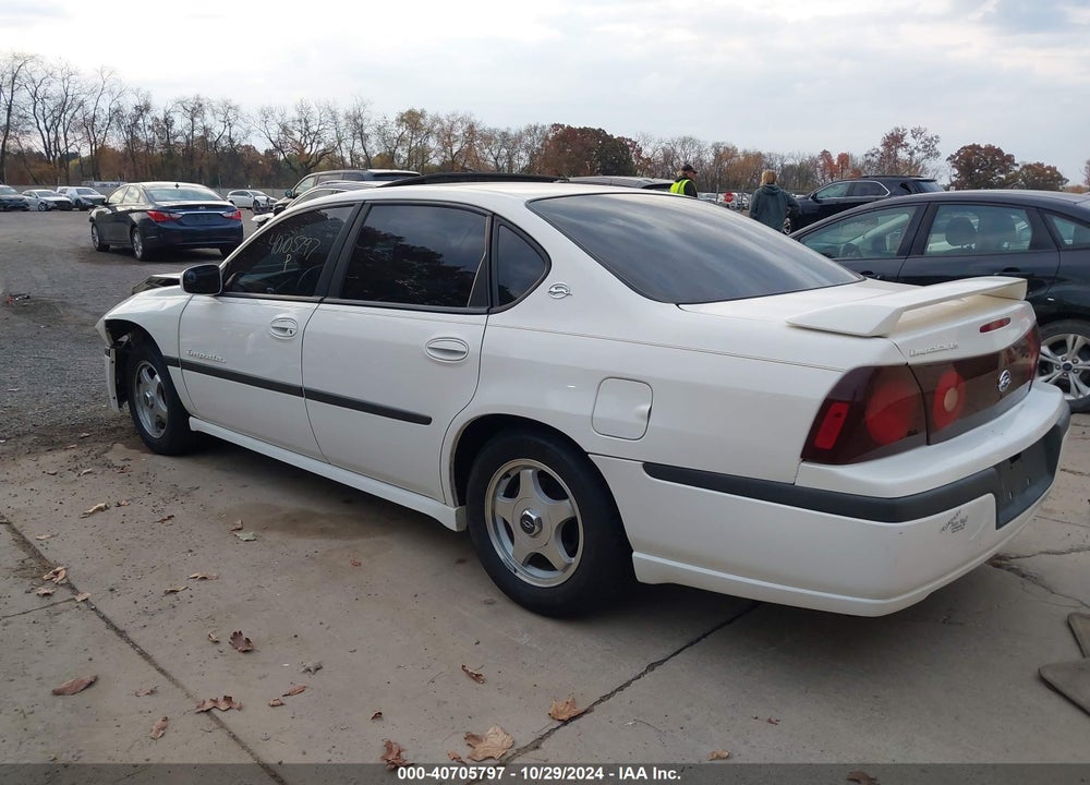 2002 CHEVROLET IMPALA LS VIN: 2G1WH55K729208467
