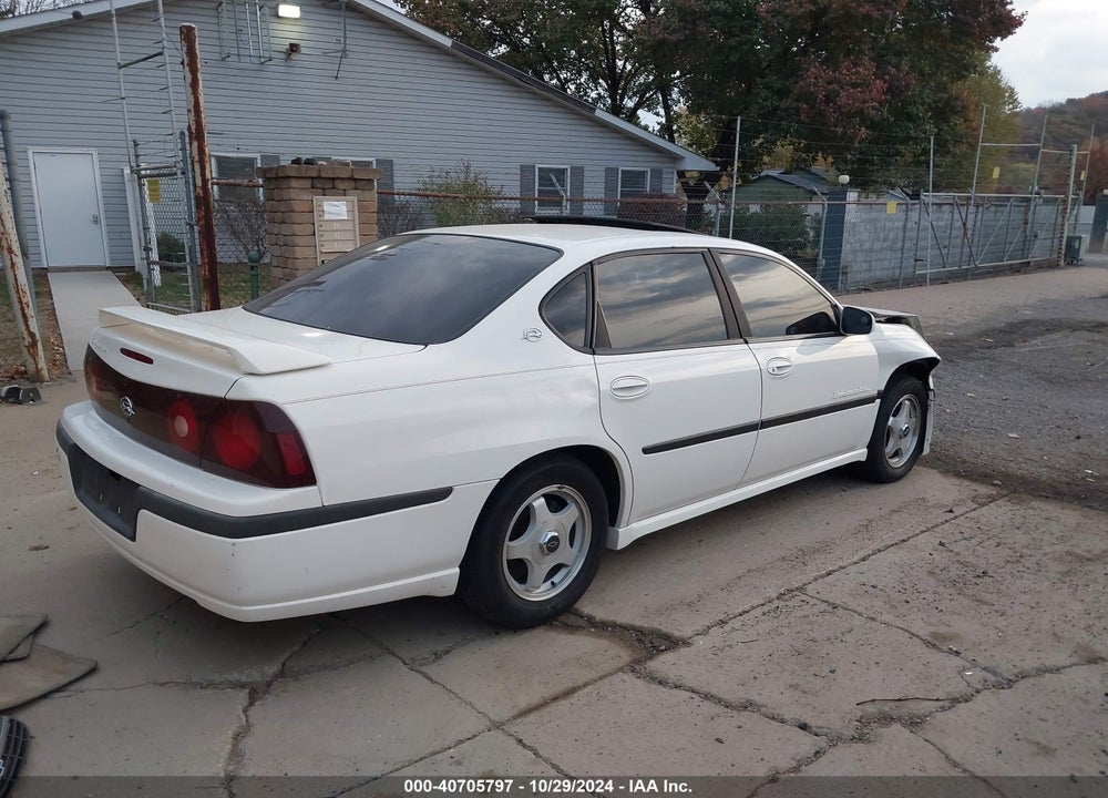 2002 CHEVROLET IMPALA LS VIN: 2G1WH55K729208467