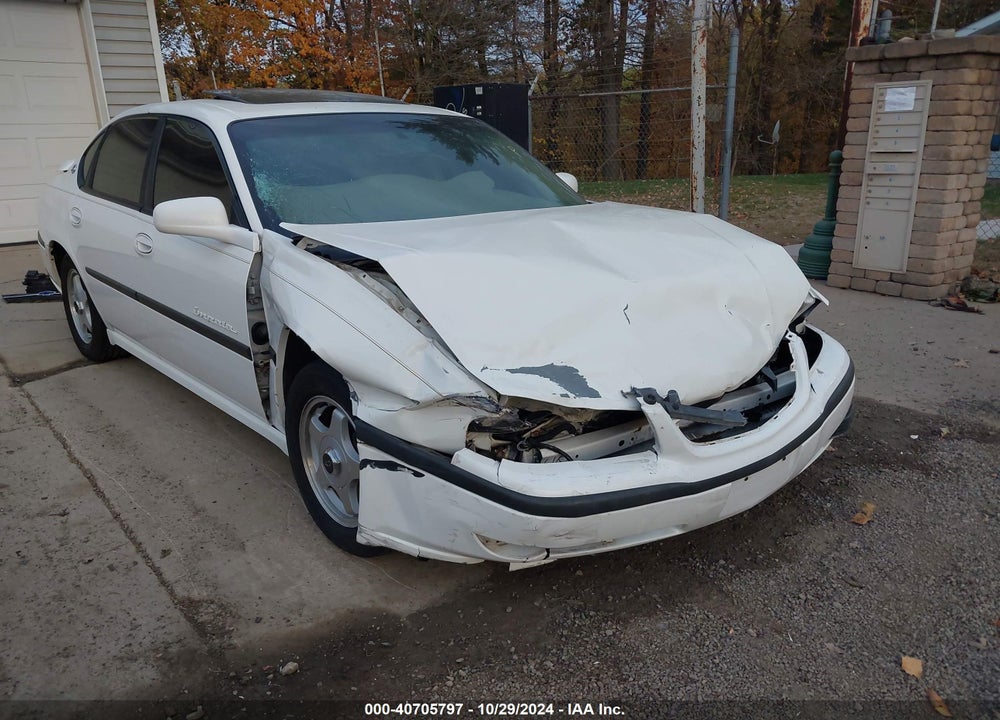 2002 CHEVROLET IMPALA LS VIN: 2G1WH55K729208467