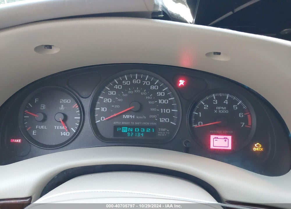 2002 CHEVROLET IMPALA LS VIN: 2G1WH55K729208467