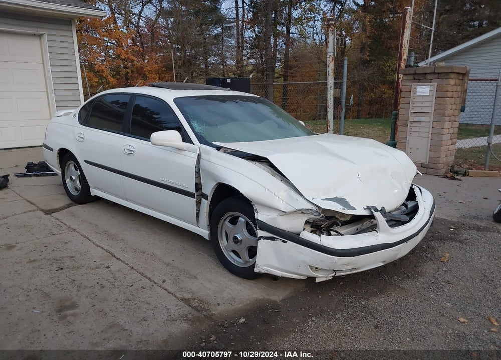 2002 CHEVROLET IMPALA LS VIN: 2G1WH55K729208467