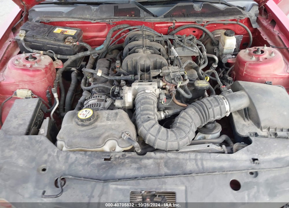 2010 FORD MUSTANG VIN: 1ZVBP8AN4A5101993