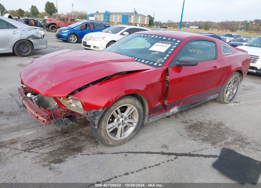 2010 FORD MUSTANG VIN: 1ZVBP8AN4A5101993