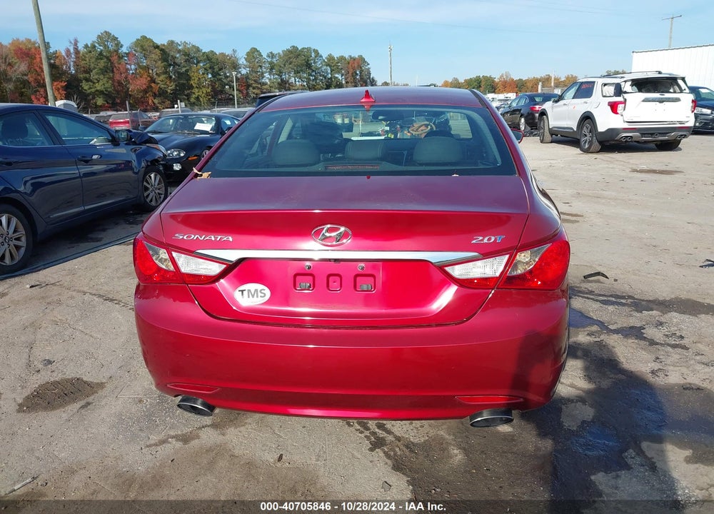 2012 HYUNDAI SONATA SE 2.0T VIN: 5NPEC4AB8CH355607