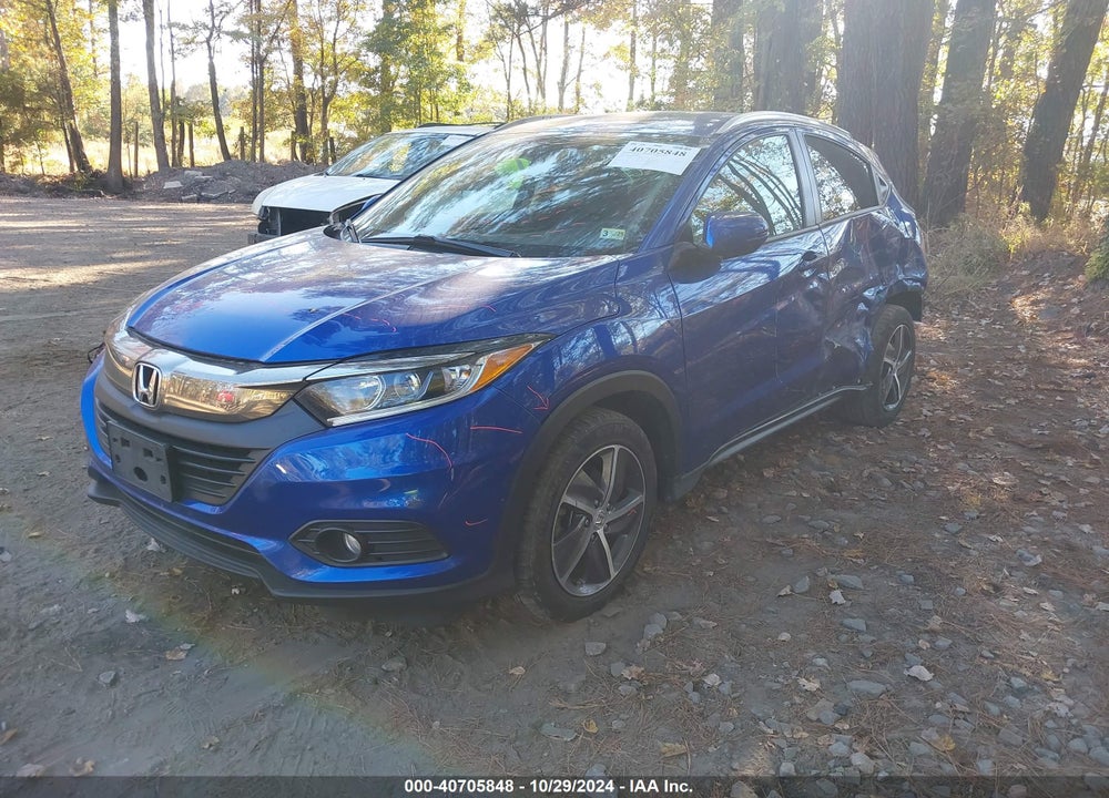 2021 HONDA HR-V 2WD EX VIN: 3CZRU5H55MM721002