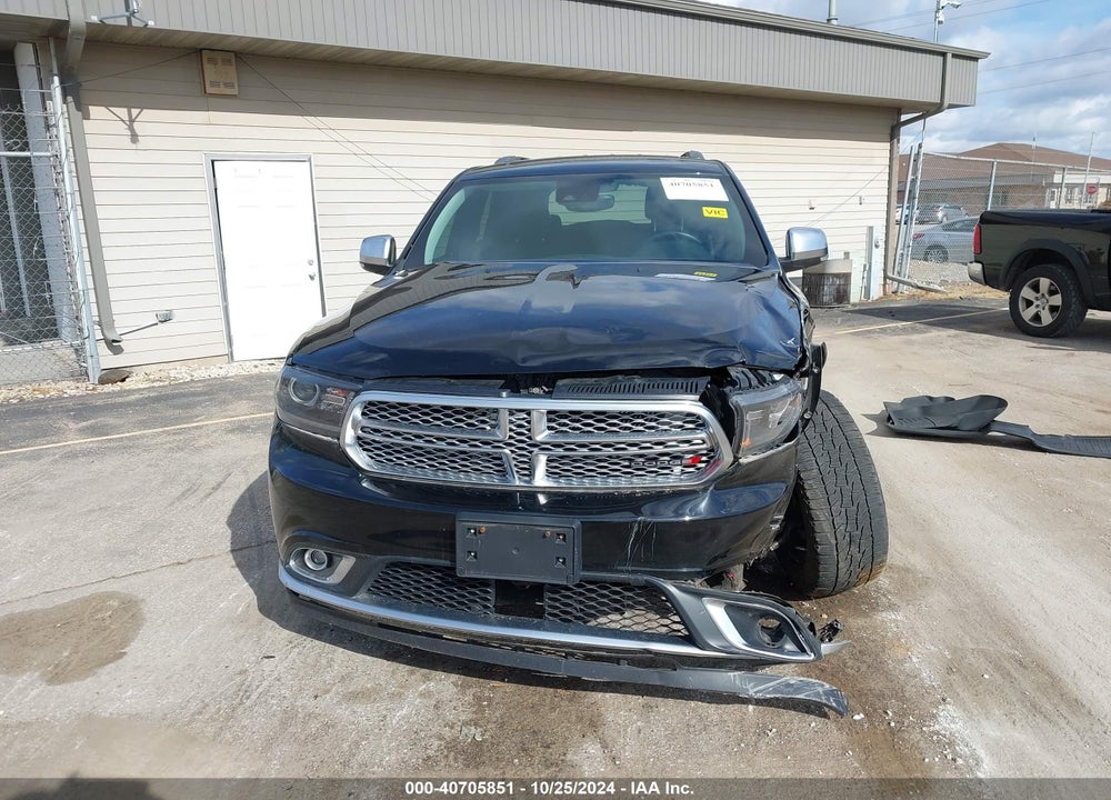 2017 DODGE DURANGO CITADEL ANODIZED PLATINUM AWD VIN: 1C4RDJEG7HC681548