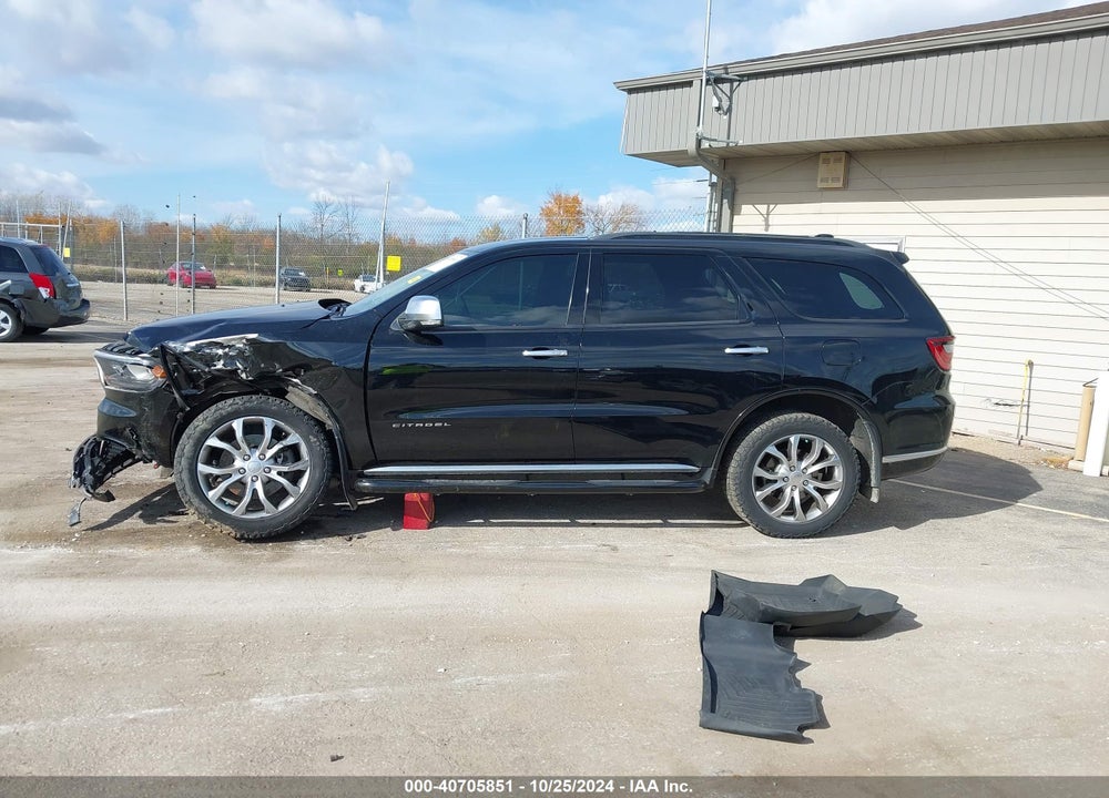 2017 DODGE DURANGO CITADEL ANODIZED PLATINUM AWD VIN: 1C4RDJEG7HC681548
