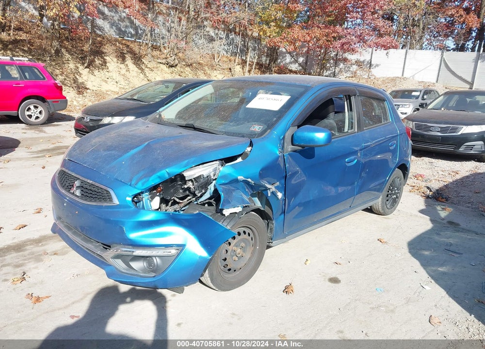 2017 MITSUBISHI MIRAGE ES VIN: ML32A3HJ2HH014499