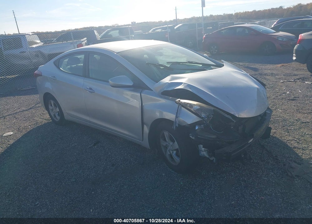 2015 HYUNDAI ELANTRA SE VIN: 5NPDH4AEXFH576637