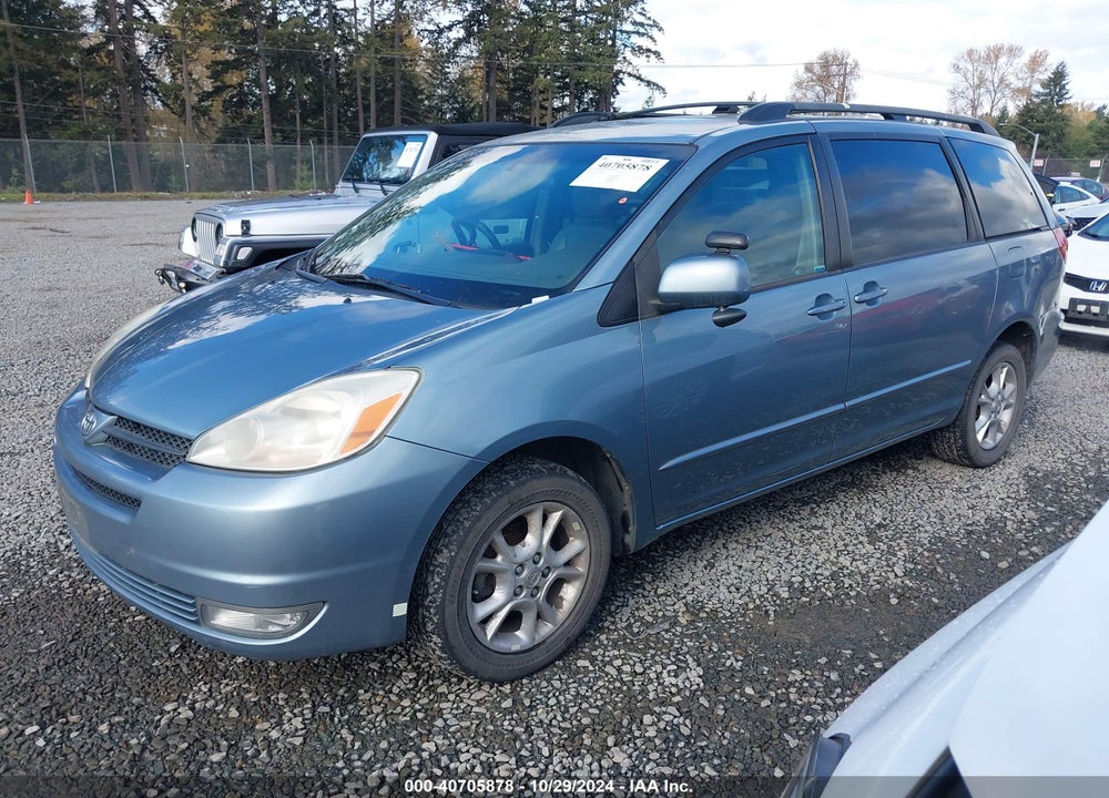 2005 TOYOTA SIENNA XLE VIN: 5TDBA22C45S049831
