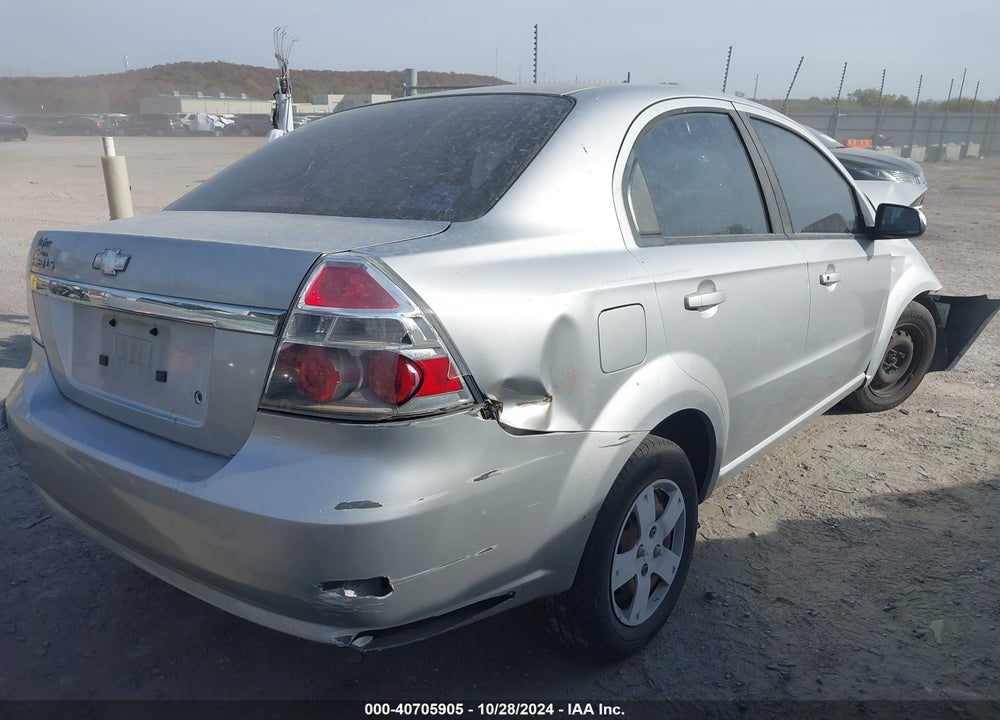 2008 CHEVROLET AVEO LS VIN: KL1TD56688B040246