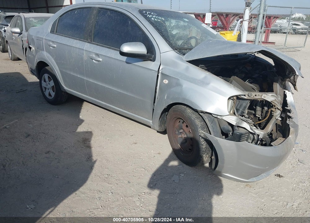 2008 CHEVROLET AVEO LS VIN: KL1TD56688B040246