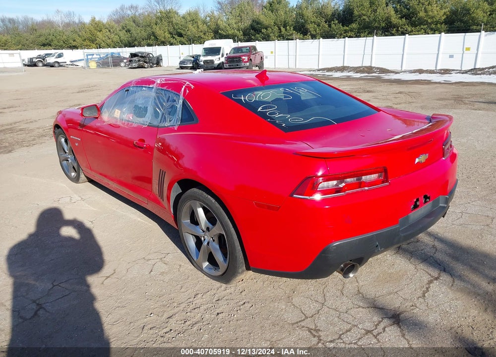 2014 CHEVROLET CAMARO LT VIN: 2G1FB1E35E9315217