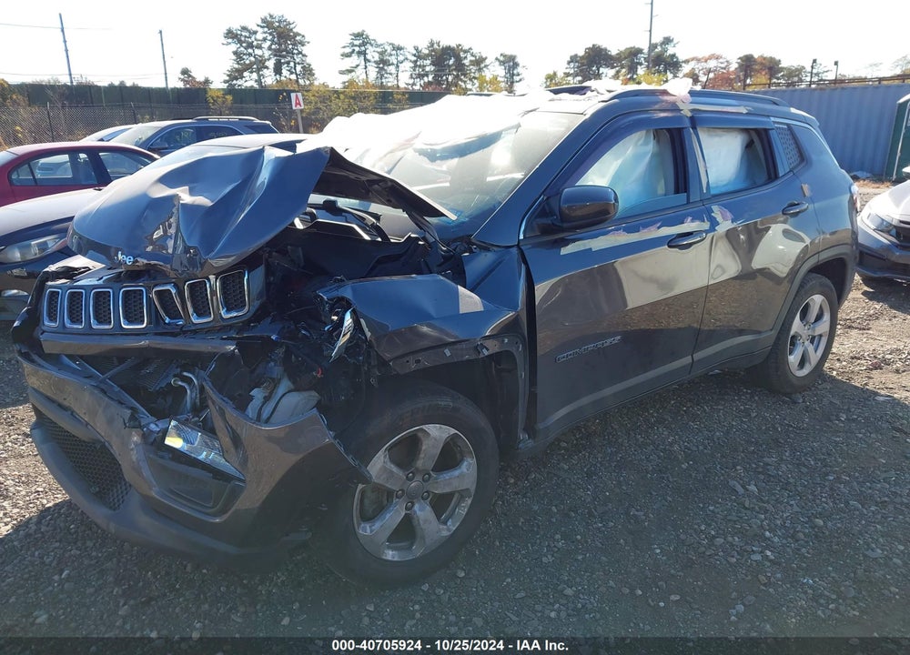 2021 JEEP COMPASS LATITUDE VIN: 3C4NJDBB8MT537958
