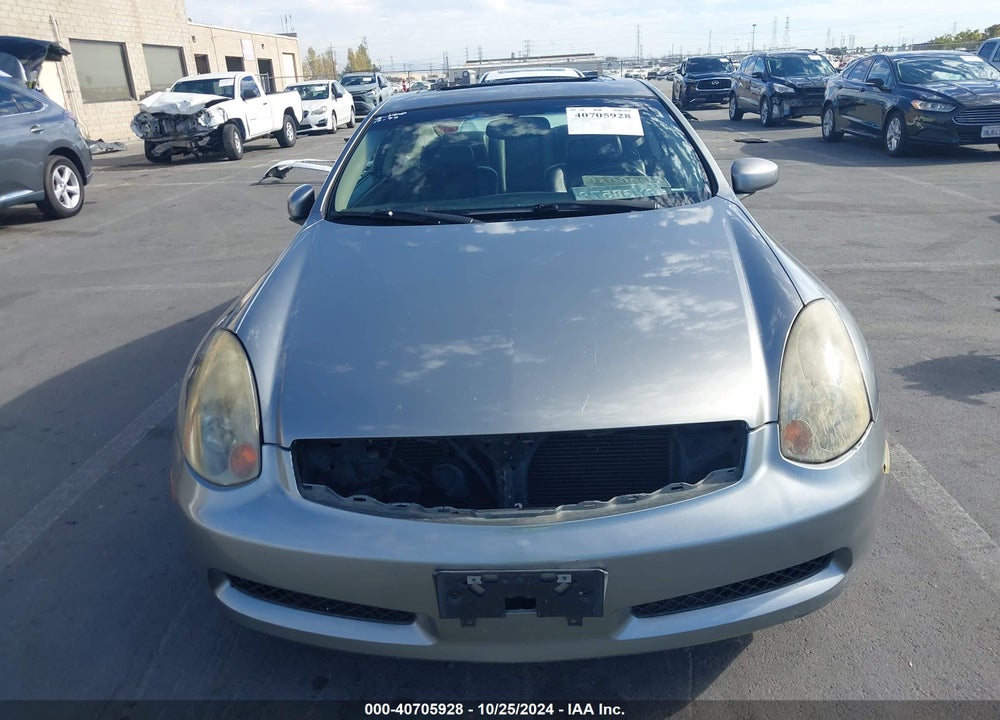 2005 INFINITI G35 VIN: JNKCV54E75M415364