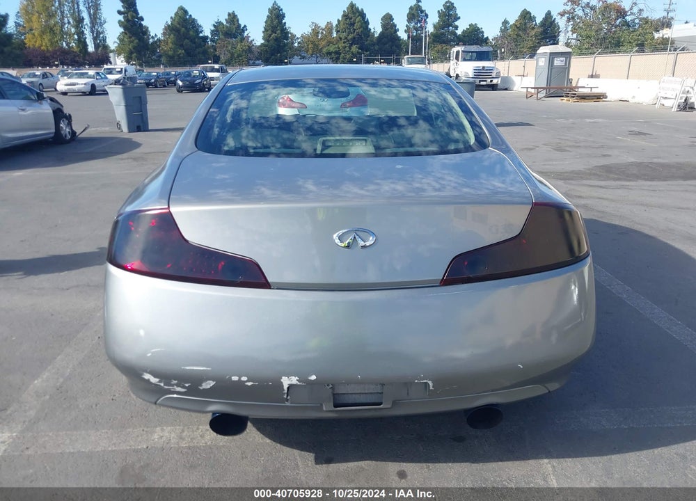2005 INFINITI G35 VIN: JNKCV54E75M415364