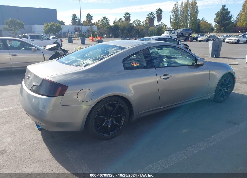 2005 INFINITI G35 VIN: JNKCV54E75M415364