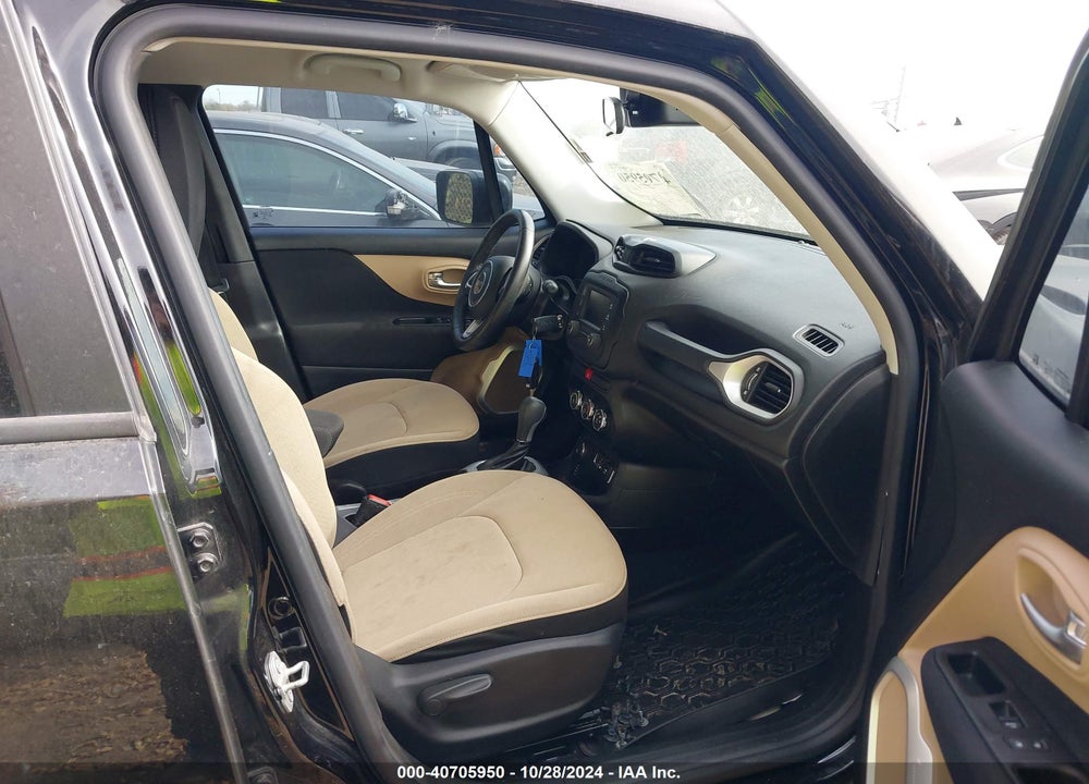 2015 JEEP RENEGADE LATITUDE VIN: ZACCJBBT0FPB72189