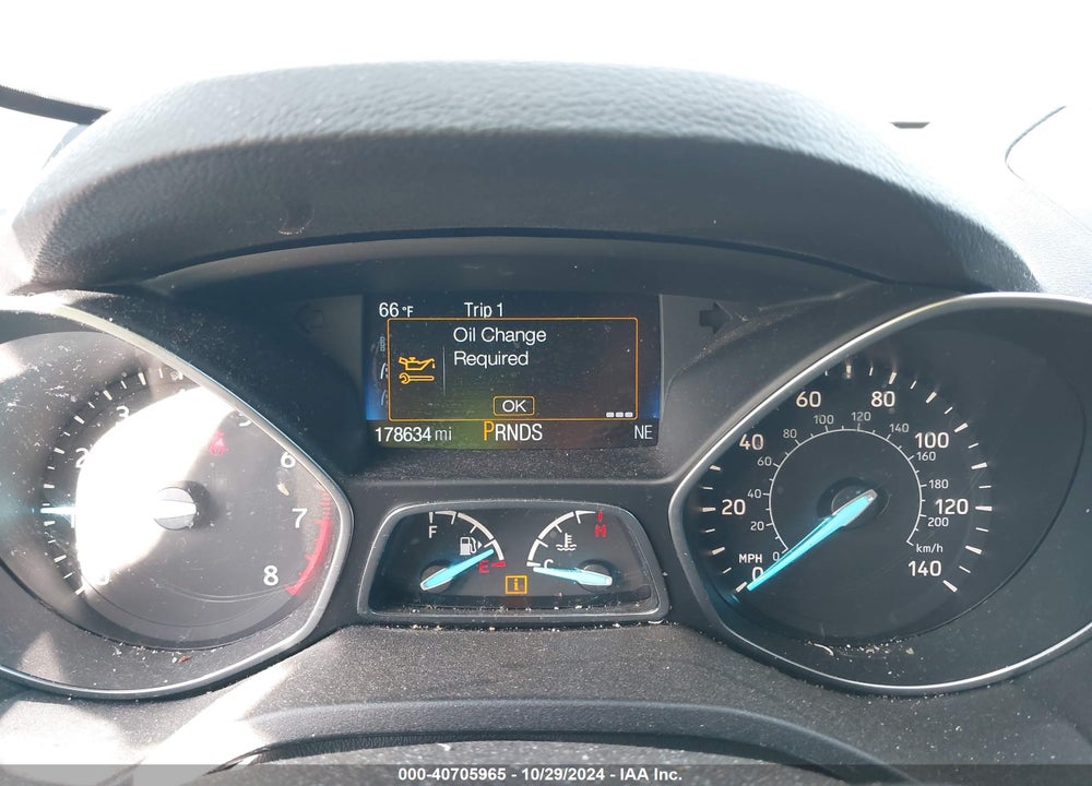 2017 FORD ESCAPE S VIN: 1FMCU0F7XHUD56896