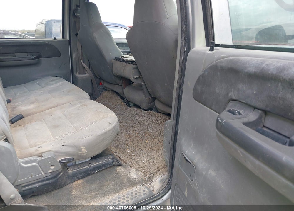 2004 FORD F250 SUPER DUTY VIN: 1FTNW21L24EC16207