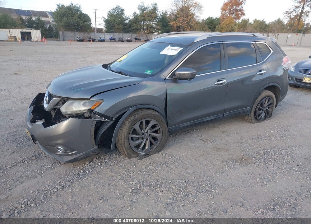 2016 NISSAN ROGUE SL VIN: 5N1AT2MV8GC759769