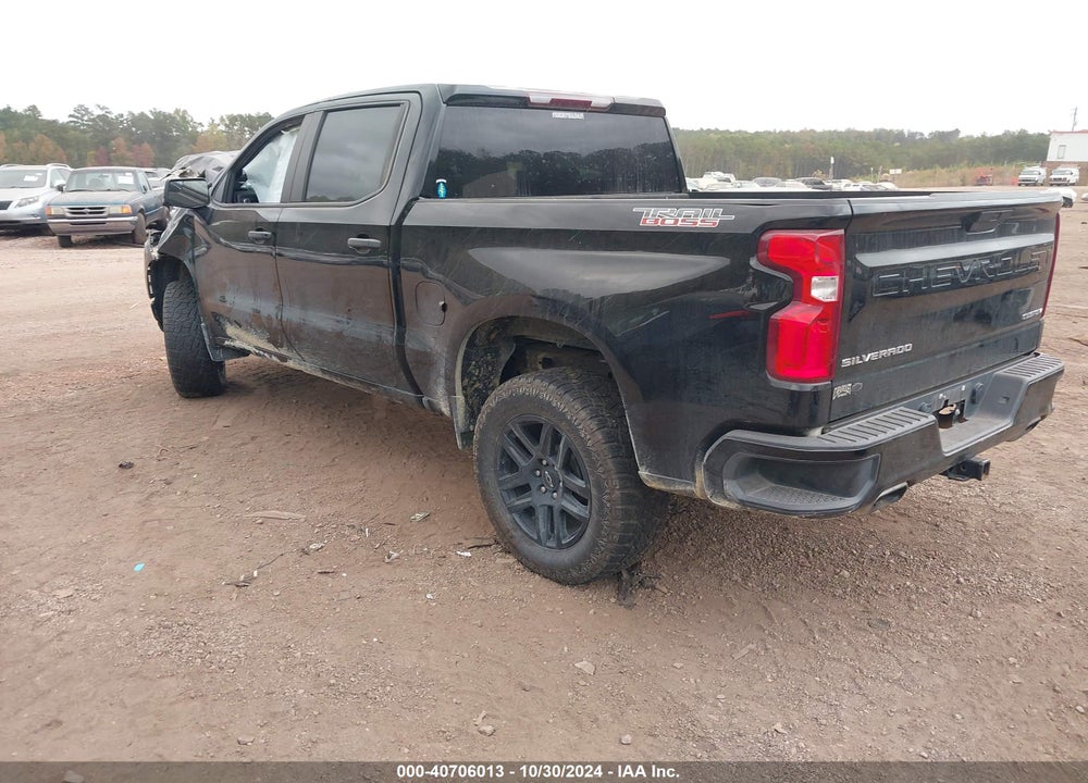 2022 CHEVROLET SILVERADO 1500 LTD 4WD SHORT BED CUSTOM TRAIL BOSS VIN: 3GCPYCEL8NG107957