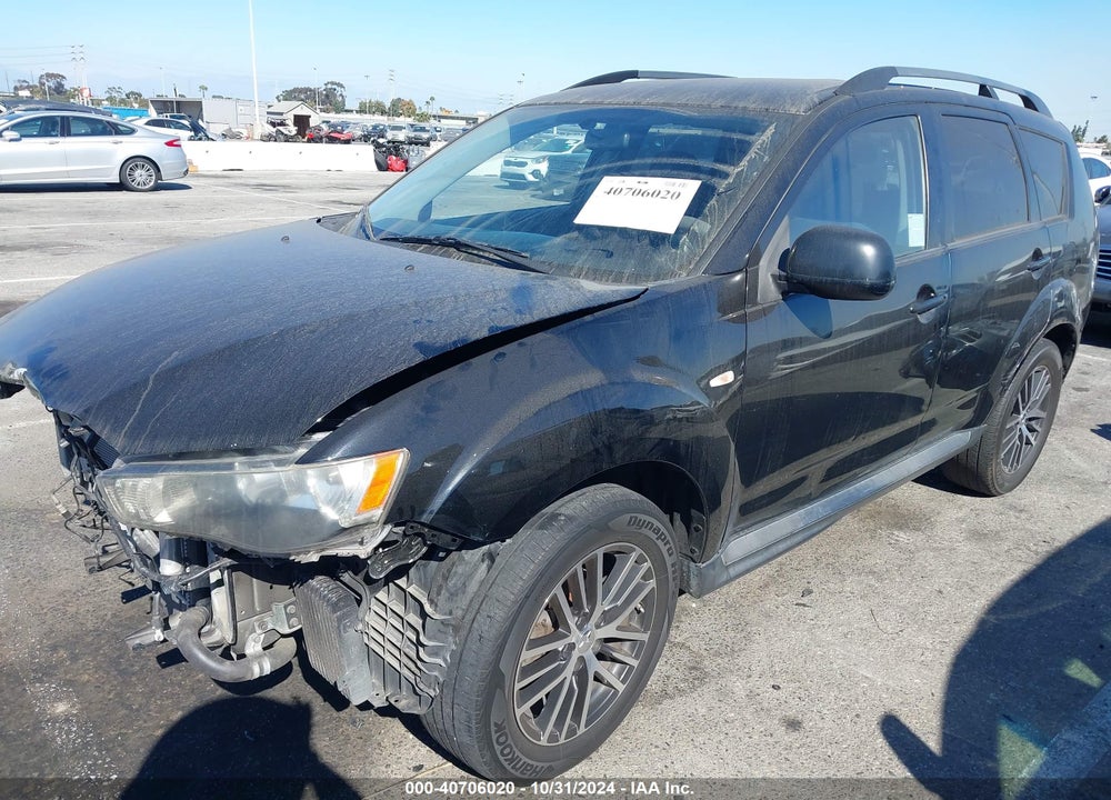 2011 MITSUBISHI OUTLANDER ES VIN: JA4AS2AW0BU033633