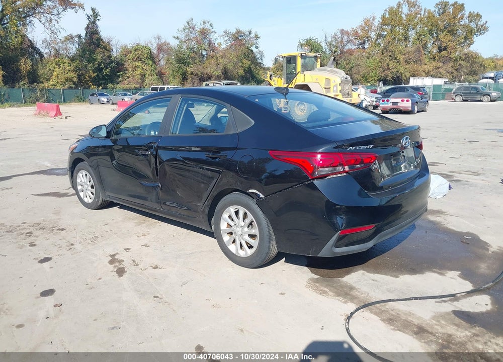 2018 HYUNDAI ACCENT VIN: 3KPC24A39JE010218