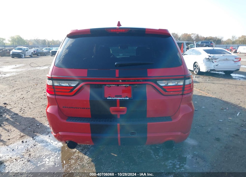 2016 DODGE DURANGO SXT VIN: 1C4RDHAG6GC502591