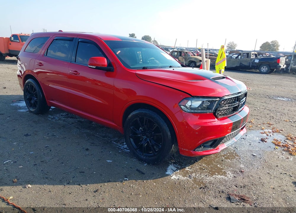 2016 DODGE DURANGO SXT VIN: 1C4RDHAG6GC502591