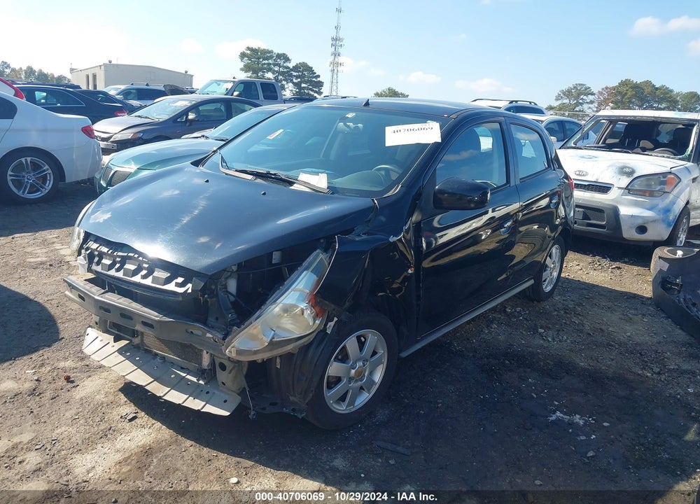 2014 MITSUBISHI MIRAGE ES VIN: ML32A4HJ5EH004700