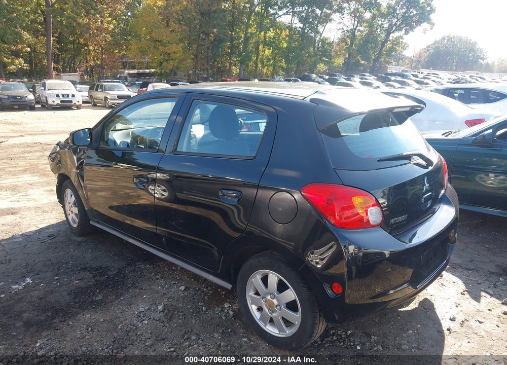 2014 MITSUBISHI MIRAGE ES VIN: ML32A4HJ5EH004700