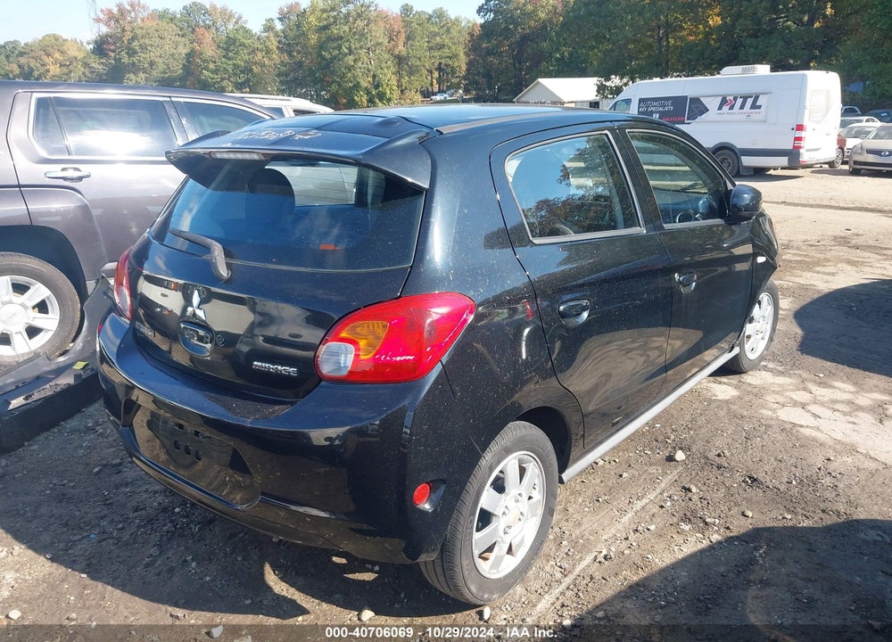 2014 MITSUBISHI MIRAGE ES VIN: ML32A4HJ5EH004700