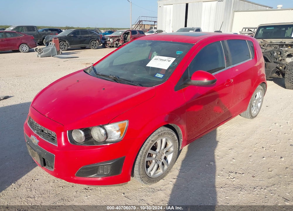 2016 CHEVROLET SONIC LT AUTO VIN: 1G1JC6SB6G4128185