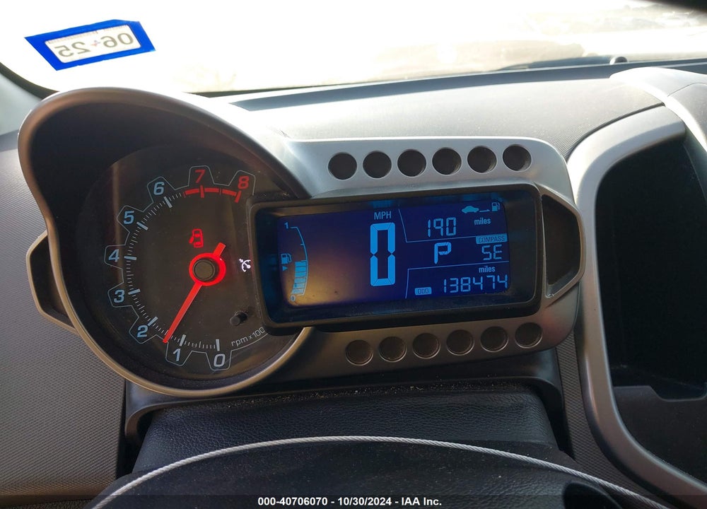 2016 CHEVROLET SONIC LT AUTO VIN: 1G1JC6SB6G4128185