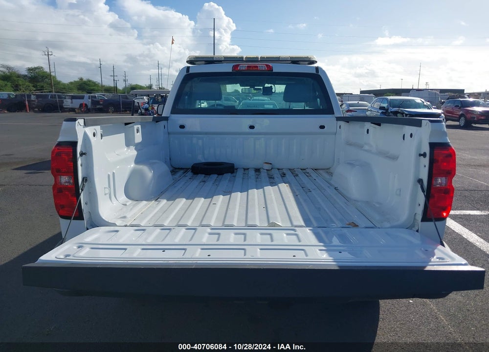 2018 CHEVROLET SILVERADO 1500 WT VIN: 1GCNCNEH6JZ207532