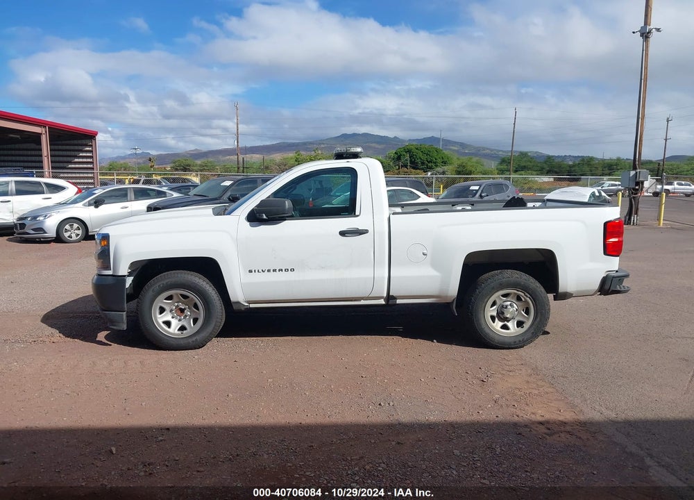 2018 CHEVROLET SILVERADO 1500 WT VIN: 1GCNCNEH6JZ207532