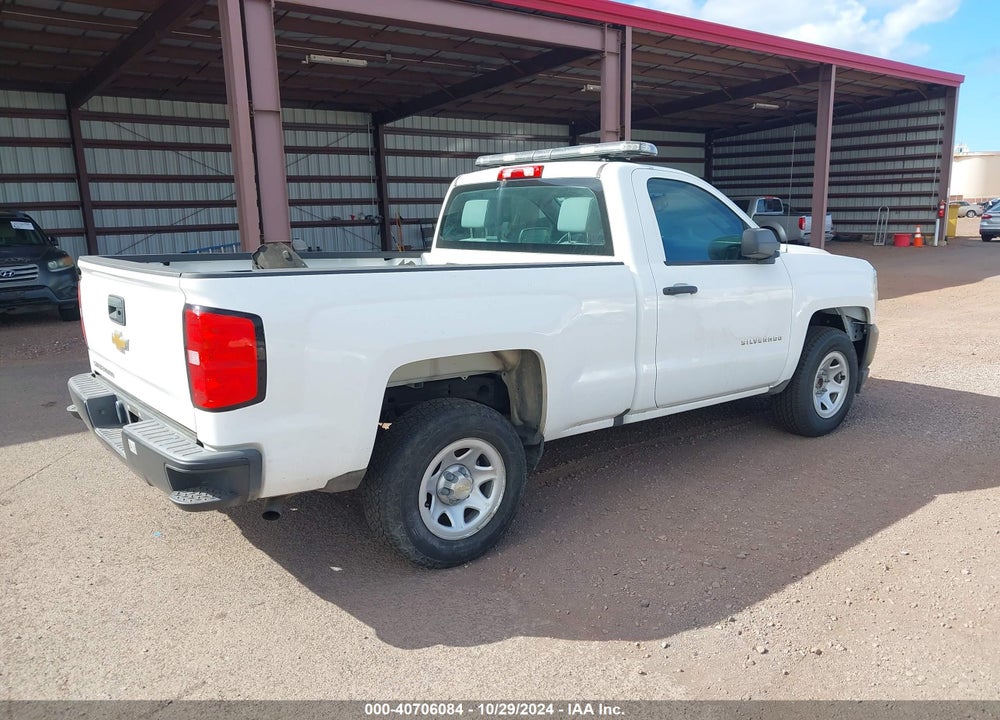 2018 CHEVROLET SILVERADO 1500 WT VIN: 1GCNCNEH6JZ207532