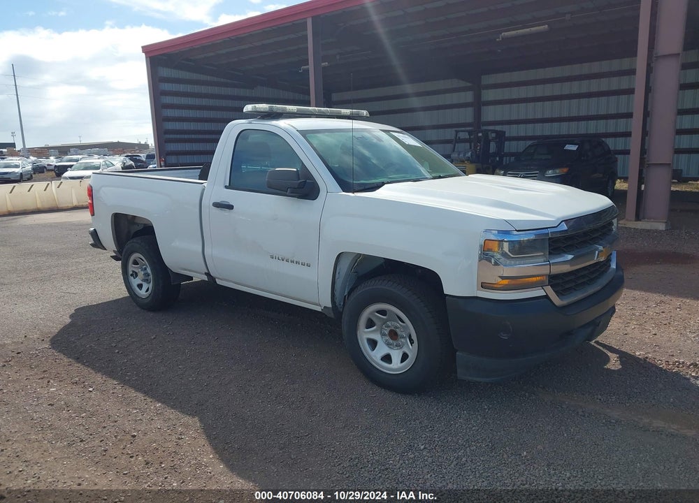 2018 CHEVROLET SILVERADO 1500 WT VIN: 1GCNCNEH6JZ207532