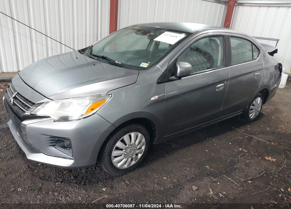 2022 MITSUBISHI MIRAGE G4 BLACK EDITION/ES/LE VIN: ML32FUFJ6NHF03660