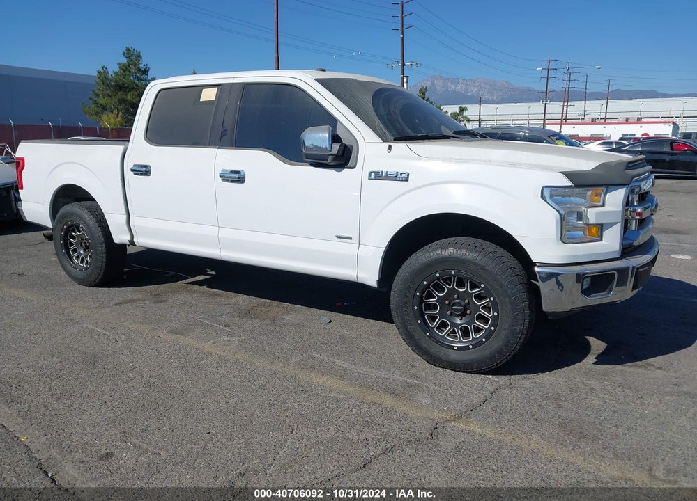 2017 FORD F-150 XLT VIN: 1FTEW1CG4HKD45924
