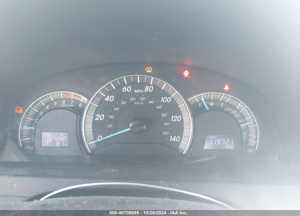2013 TOYOTA CAMRY SE VIN: 4T1BF1FK7DU269256