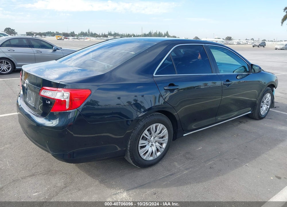 2013 TOYOTA CAMRY LE VIN: 4T1BF1FK4DU216496