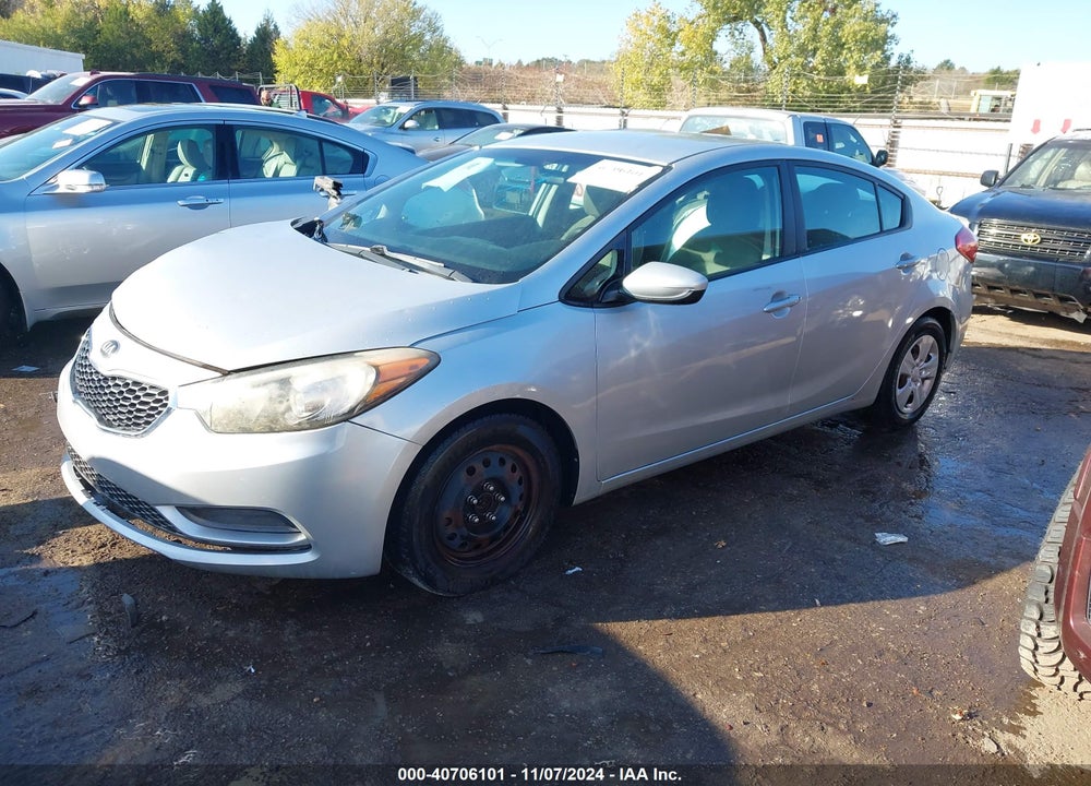 2015 KIA FORTE LX VIN: KNAFK4A67F5391560