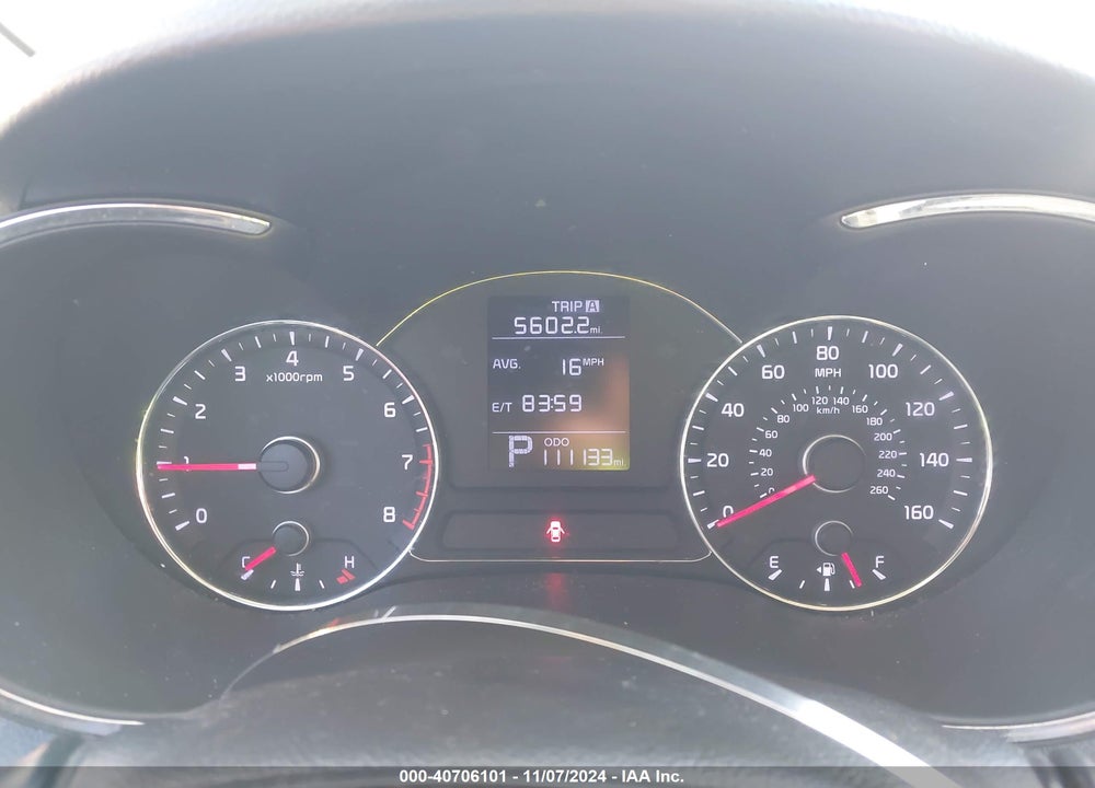 2015 KIA FORTE LX VIN: KNAFK4A67F5391560