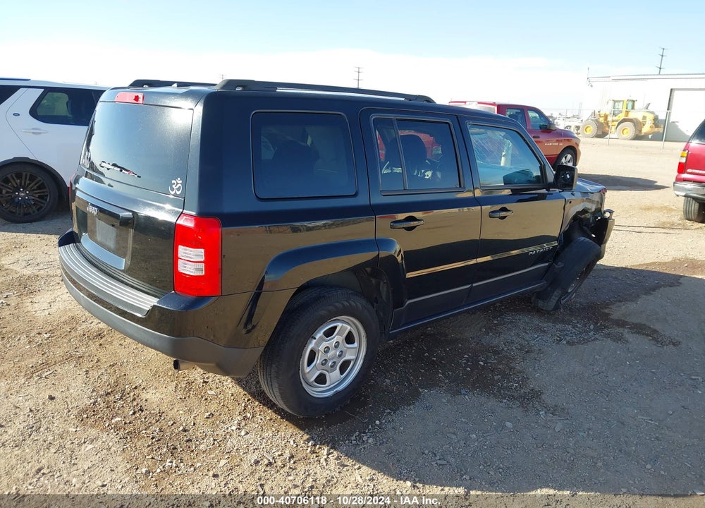 2016 JEEP PATRIOT SPORT VIN: 1C4NJPBB8GD537180