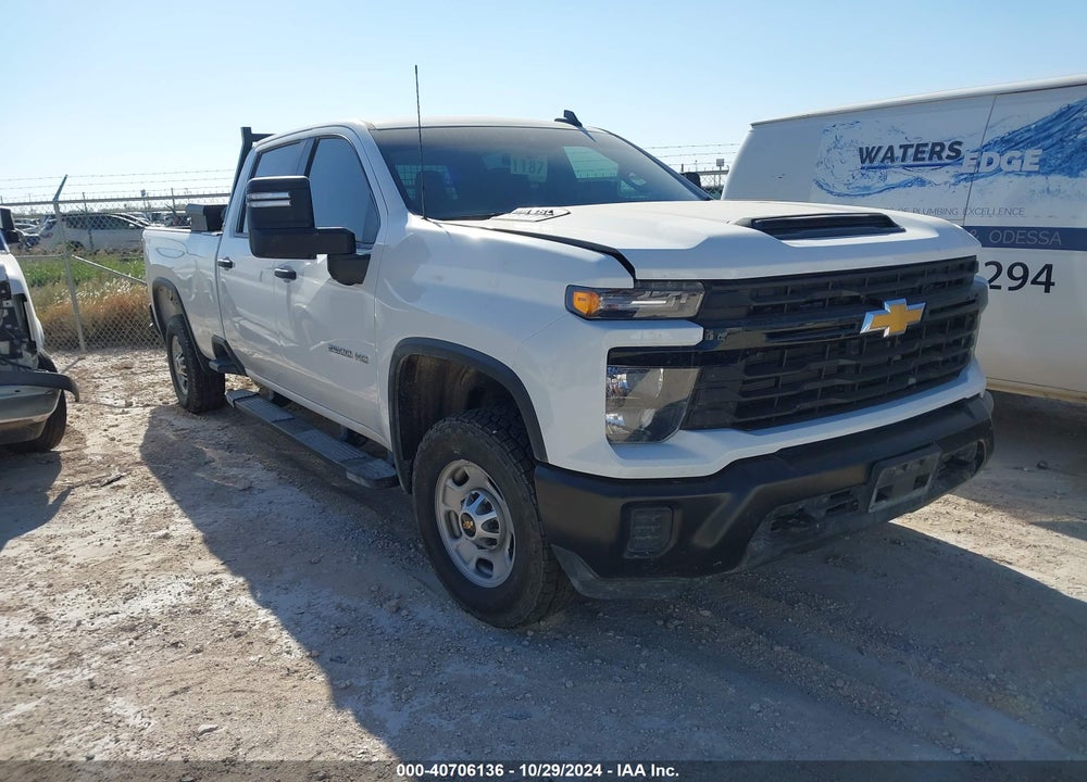 2024 CHEVROLET SILVERADO 2500HD 4WD  LONG BED WORK TRUCK VIN: 1GC4YLE70RF159371