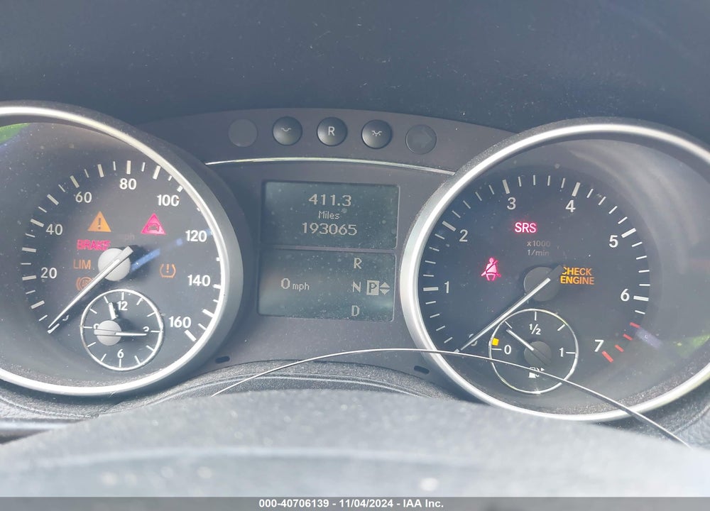 2008 MERCEDES-BENZ GL 450 4MATIC VIN: 4JGBF71E58A333547