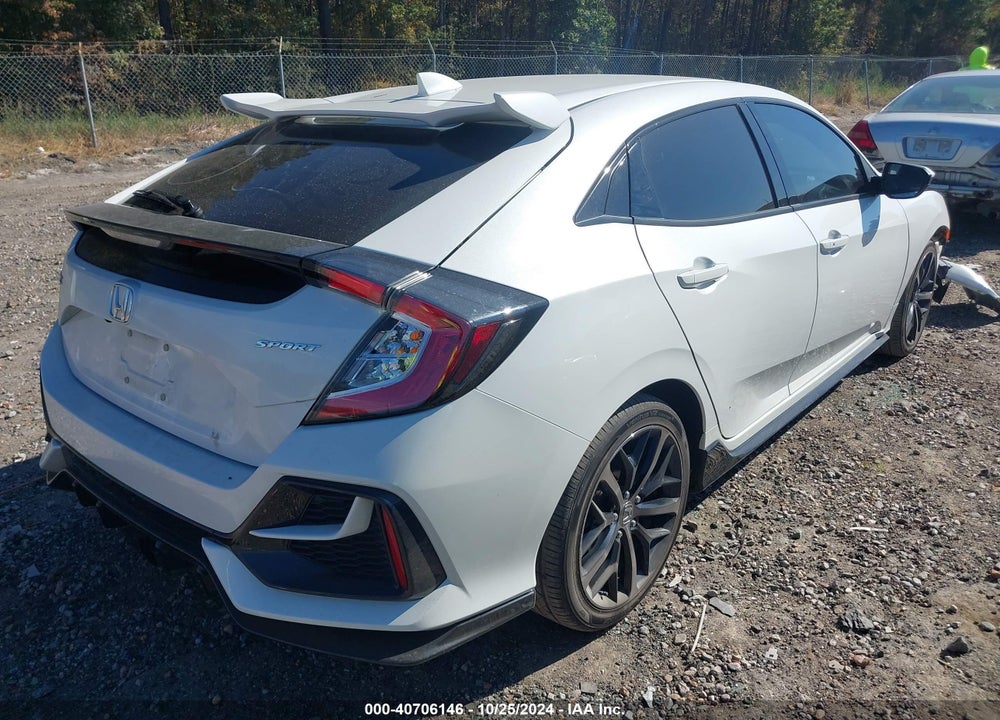 2021 HONDA CIVIC SPORT VIN: SHHFK7H40MU422103
